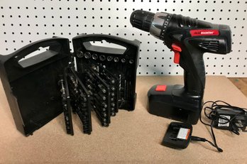 Cordless Power Drill And Accessories