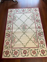 Petit - Point Pure Wool Area Rug