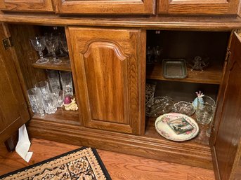 Lot Of China Cabinet Contents