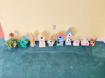 Collection Of Bird Houses