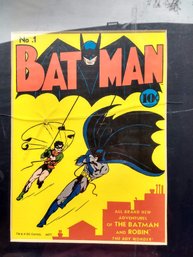 Framed BAT MAN Poster TM & DC Comics (s07)
