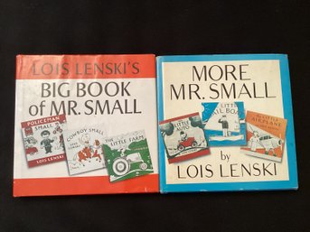 Two  Lois Lenski Mr. Small Books Hardcover