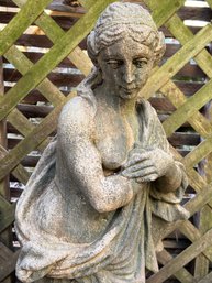 Cast Stone Maiden Statue