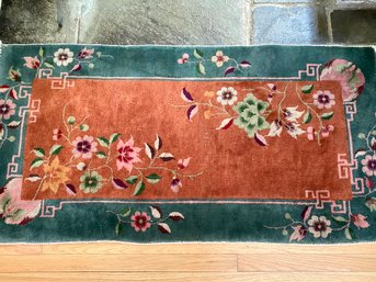 Lush & Petite Chinese Deco Carpet In Rich Warm Gem Colors