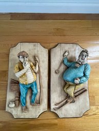 Vintage 2 Ceramic Wall Decor