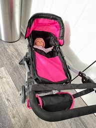 OMG Is This Toooo Cute! Childs Doll Stroller W/ Doll