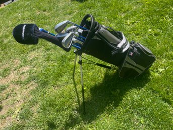 Youth Golf Clubs Mix.  Right Handed With Bag