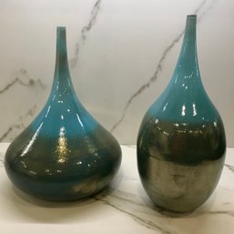 Pair Of Pottery Barn Vases