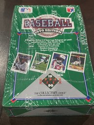 1990 Upper Deck Baseball Collectors Choice Wax Box