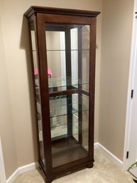 Glass And Wood Cabinet