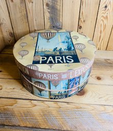 Vintage Paris LExposition  Hat Box