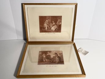 PAIR Les Enfants Framed French Prints