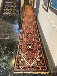 Long Oriental Rug Runner Carpet  23.7 Ft X 2ft 6