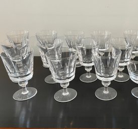 Twelve Ardmore By Galway Crystal Goblets