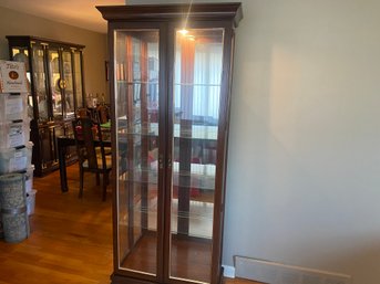 Glass Shelved Curio Cabinet