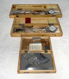 Set Of Vintage Harbin Measuring And Cutting Tools