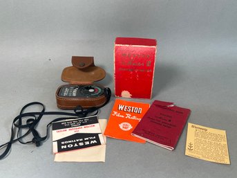 A Vintage Weston Exposure Meter