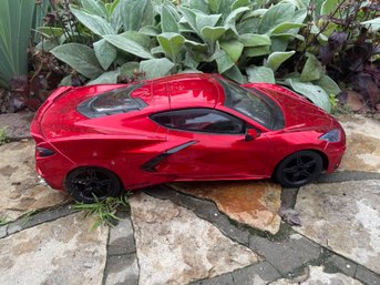 Large Red Sports Car