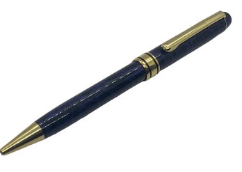Montblanc Meisterstuck Gold-Coated Marbled Purple Ballpoint Pen (C)