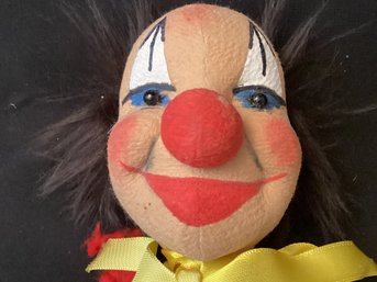 Sigikid German Clown Doll Cloth Handmade Vintage