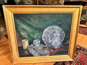 Allan Turnall, Oil On Canvas, Still Life