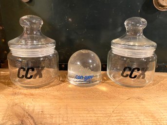 Railway Jars And Snow-globe