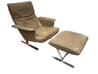 Mid Century Modern , Georg Thams For Vejen Lounge Chair And Ottoman. Project.