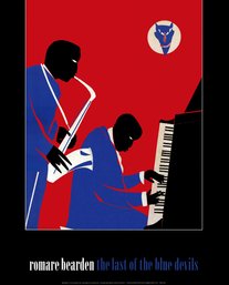 Romare Bearden - Last Of The Blue Devils - Offset Lithograph