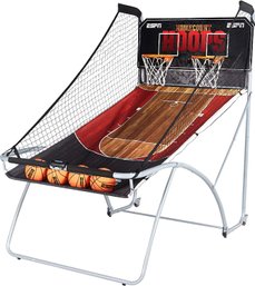ESPN Two Player HomeCourt Double Shot BasketBall Arcade Game