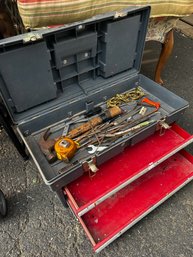 Toolbox With Old Hand Tools