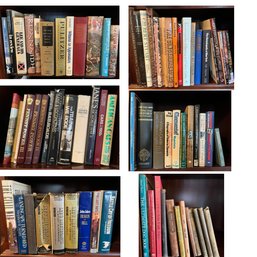 Extensive Hardcover Book Collection