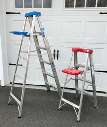 Pair Of WERNER Step Ladders
