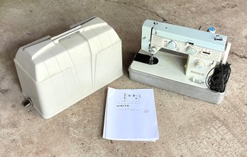 Vintage White Zig Zag Sewing Machine Model 603