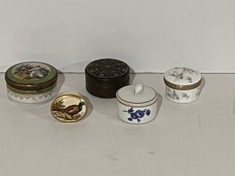 Group Of Trinket Boxes