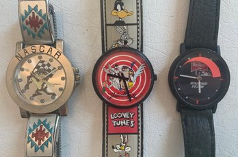 Looney Tunes, NASCAR And Marlboro Watches