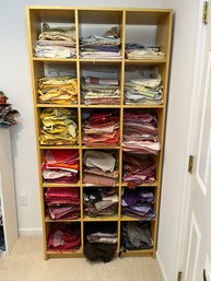 Quilting Fabrics & Fabric Storage Shelving