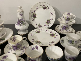 Victorian Violets China By Hammersley & Radfords
