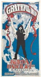 Vintage Grateful Dead 'Tuning In To You' Numbered Concert Poster (B)
