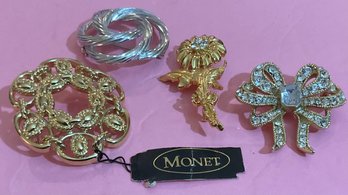 Monet Jewelry Pins, Brooches 4