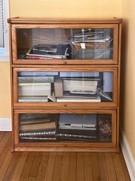 Oak Tone Barrister Bookcase