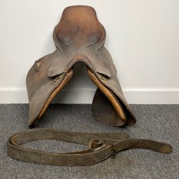 Vintage English Riding Saddle