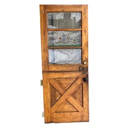 An X Brace 3 Lite Dutch Door