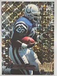 1995 Fleer Metal Marshall Faulk Card #84