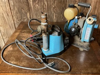 Ranch Hand Gas Utility Pump, & Little Giant Electric Pump