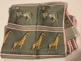 Vintage Ray Strauss Limited Animal Scarf