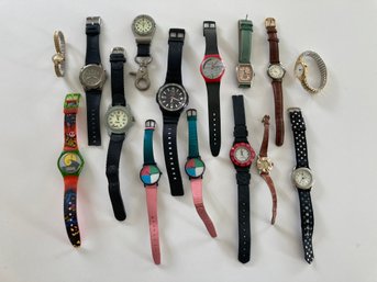 15 Vintage Watches For Parts Or Repair