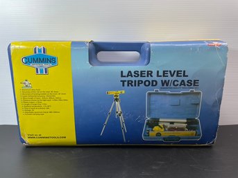 Cummins Laser Level With Tripod , Eyewear And Case