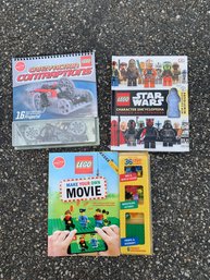 Lot Of 3 Lego Books