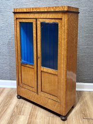 Petite Antique French Charles X Bookcase, Paris Import