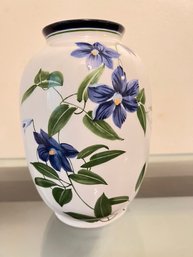 Tiffany Vase 7 1/2 In. Este Ceramiche, Made In Italy